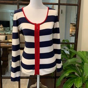 Boston Proper nautical look sweater.